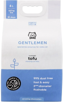 Наполнитель для туалета Organic Team Tofu Gentlemen комкующийся для джентльменов (6л/2.27кг) - 