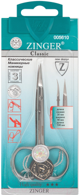 Ножницы для маникюра Zinger zo-B-131-S-SH