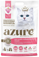 Наполнитель для туалета Azure Для избирательных кошек гигиенический с део-гранулами (15.2л/6.4кг) - 