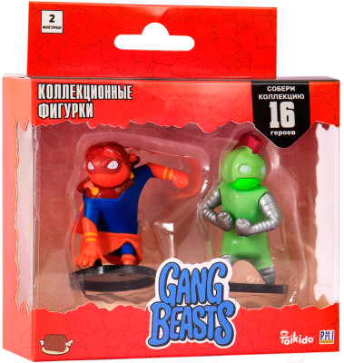 Набор фигурок коллекционных Gang Beasts Супергерой и рыцарь / GB2015-E 