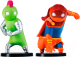 Набор фигурок коллекционных Gang Beasts Супергерой и рыцарь / GB2015-E  - 