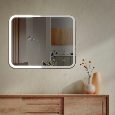 Зеркало Silver Mirrors Stiv Neo S 100x80 / LED-00002887