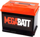 Автомобильный аккумулятор Mega Batt 510A CCA Евро / 6СТ-60АзЕ (до 60 А/ч) - 