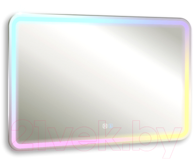 Зеркало Silver Mirrors Давид RGB 80x55 / LED-00002890