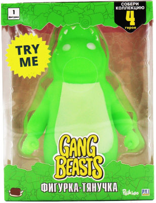 Сквиш Gang Beasts Тянучка / GB6600-B (зеленый)