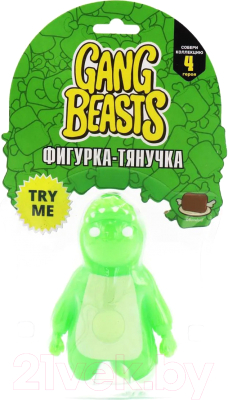 Сквиш Gang Beasts Тянучка / GB6602-B (зеленый)