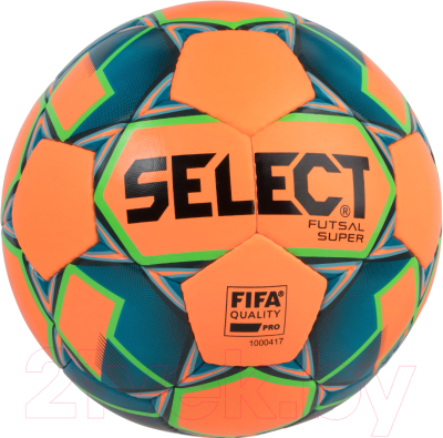 Мяч для футзала Select Futsal Super FIFA / 3613446662 (размер 4, оранжевый)