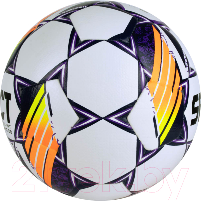 Футбольный мяч Select Brillant Training DB V24 / 0864168096 (размер 4, белый/оранжевый)