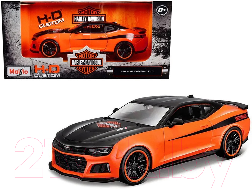 Масштабная модель автомобиля Maisto Harley-Davidson 2017 Camaro ZL1 / 32271