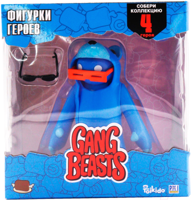 Фигурка коллекционная Gang Beasts Action / GB6000-B (синий)