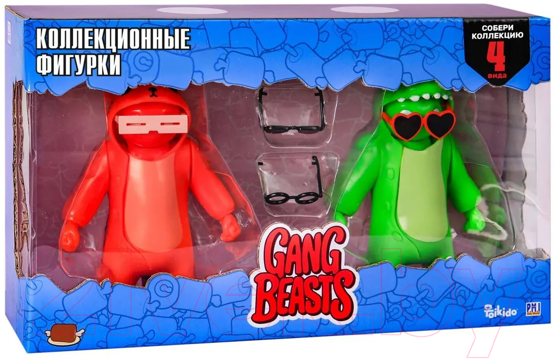 Набор фигурок коллекционных Gang Beasts Action / GB6002-A