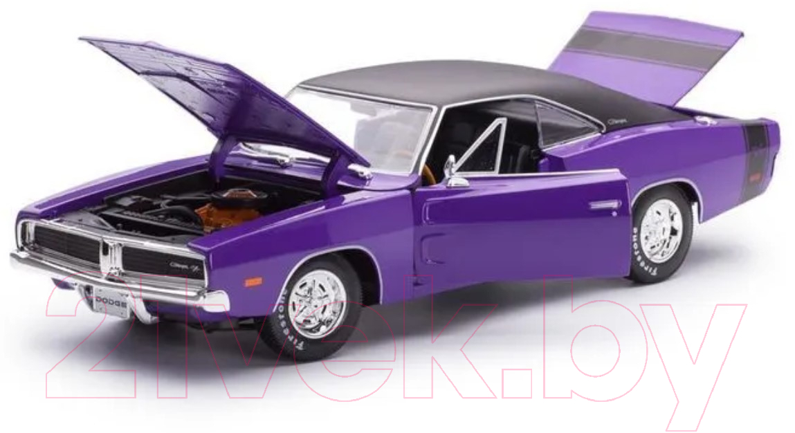 Масштабная модель автомобиля Maisto 1969 Dodge Charger R/T / 31387PL