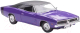 Масштабная модель автомобиля Maisto 1969 Dodge Charger R/T / 31387PL (фиолетовый) - 