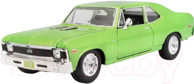 Масштабная модель автомобиля Maisto 1970 Chevrolet Nova SS / 31262GN (светло-зеленый)