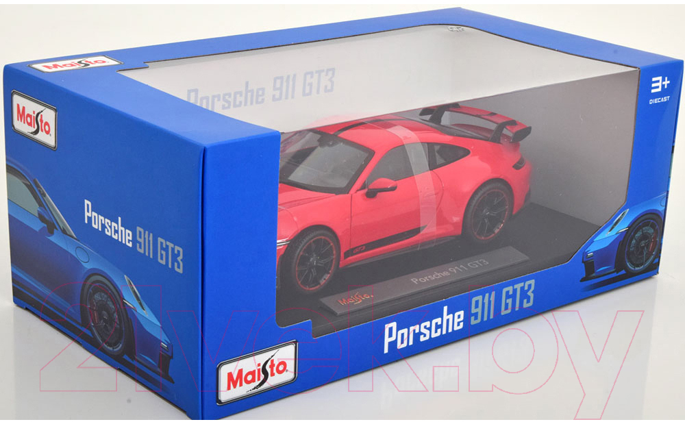 Масштабная модель автомобиля Maisto 2022 Porsche 911 GT3 / 36458RD