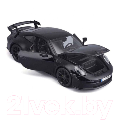 Масштабная модель автомобиля Maisto 2022 Porsche 911 GT3 / 36458BK (черный)