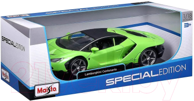 Масштабная модель автомобиля Maisto Lamborghini Centenario / 31386GN (светло-зеленый)