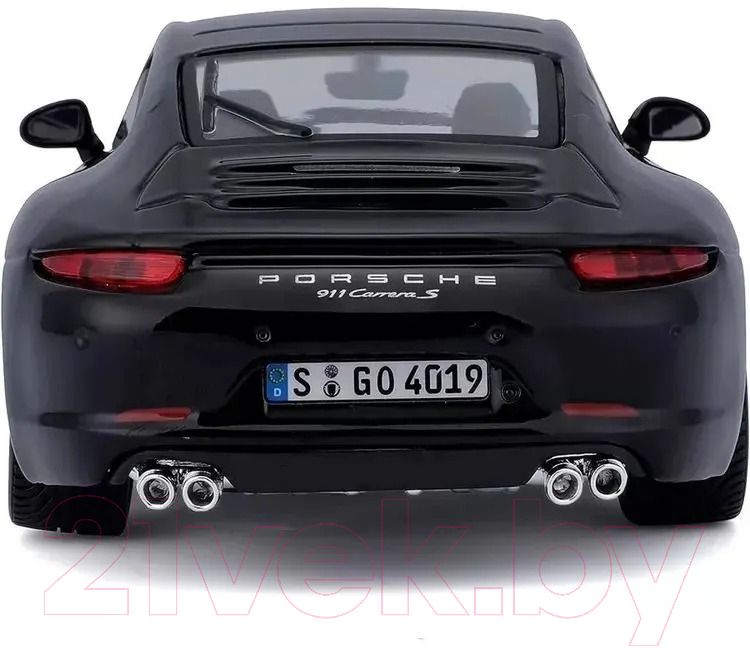 Автомобиль игрушечный Bburago Porsche 911 Carrera S / 18-21065BK