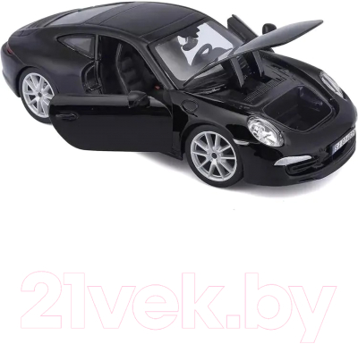 Масштабная модель автомобиля Bburago Porsche 911 Carrera S / 18-21065BK (черный)