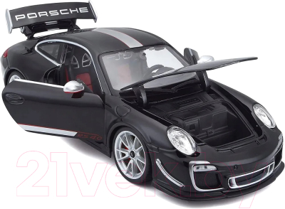 Масштабная модель автомобиля Bburago Porsche 911 GT3 RS 4.0 / 18-11036BK (черный)