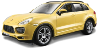 Масштабная модель автомобиля Bburago Porsche Cayenne Turbo / 18-21056YL (желтый) - 