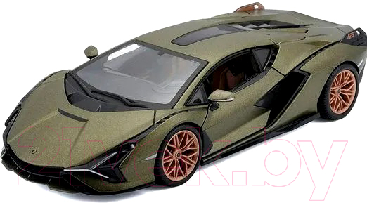 Масштабная модель автомобиля Bburago Lamborghini Sian FKP 37 / 18-21099GN