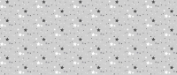 Комплект постельный для малышей Акварелька Звездное небо №2019/1 (бязь, серый) - 