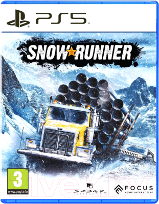 Игра для игровой консоли PlayStation 5 Snowrunner (EU pack, RU version)
