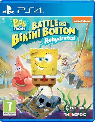 

Игра для игровой консоли, 4 Spongebob SquarePants: Battle for Bikini Bottom Rehydrated