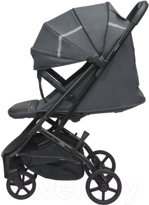 Детская прогулочная коляска INDIGO Mega (темно-серый)