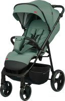 Детская прогулочная коляска INDIGO Spark (зеленый/серый) - 