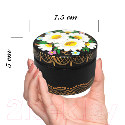 Изображение товара Шкатулка Брестская Фабрика Сувениров С ромашками / SB05