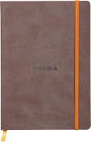 Блокнот Rhodia Rhodiarama / 117403C (80л, шоколадный) - 