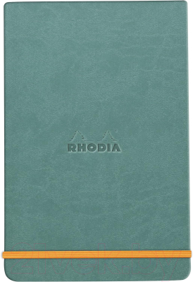 Блокнот Rhodia Rhodiarama Webnotepad / 194388C (96л, морская волна)