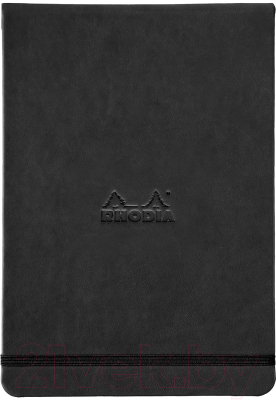 Блокнот Rhodia Rhodiarama Webnotepad / 118349C (96л, черный)