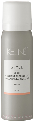 Спрей для укладки волос Keune Style Brilliant Gloss Spray (75мл)