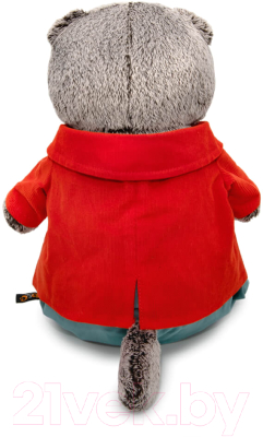 Мягкая игрушка Budi Basa Басик в костюме с вельветовым пиджаком / Ks19-233