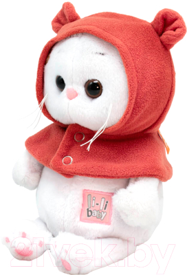 Мягкая игрушка Budi Basa Кошечка Ли-Ли Baby в съемном капюшоне Медвежонок / LB-127