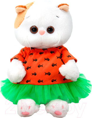 Мягкая игрушка Budi Basa Кошечка Ли-Ли Baby в платье с рыбками / LB-129