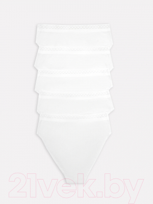 Изображение товара Комплект женских трусов Mark Formelle 412402-5 (р.90, белый)