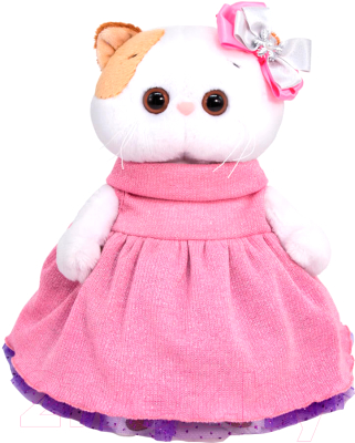 Мягкая игрушка Budi Basa Кошечка Ли-Ли в платье с люрексом / LK27-068