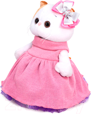 Мягкая игрушка Budi Basa Кошечка Ли-Ли в платье с люрексом / LK27-068