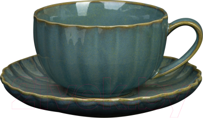 Чашка с блюдцем Corone Calypso 53623 / фк9816