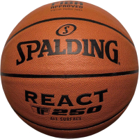 Баскетбольный мяч Spalding React TF-250 / 76-968z (размер 6) - 