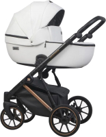 Детская универсальная коляска Riko Montana Premium 2 в 1 (11, белый, рама медь) - 