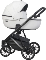 Детская универсальная коляска Riko Montana Premium 2 в 1 (21, белый, рама серебристый) - 