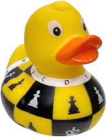 Игрушка для ванной Funny Ducks Уточка. Шахматы / FuDu1319 - 