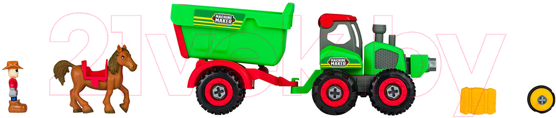 Конструктор Nikko Machine Maker Tractor and Trailer / 40081