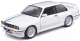 Масштабная модель автомобиля Bburago BMW M3 E30 1988 / 18-21100WT (белый) - 