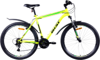 Велосипед AIST Quest 26 2023 (20, желтый/зеленый) - 